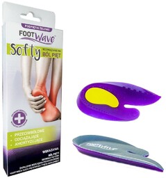Wkładki podpiętki FootWave SOFTY na ból pięty
