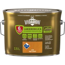 Lakierobejca Ochronno-Dekoracyjna Dąb Jasny L20 2,5 l VIDARON