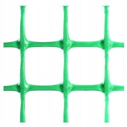 Siatka Ogrodzeniowa Zielona Rabatowa Plastikowa Wszechstronna 1 m