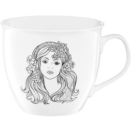 AMBITION Kubek do kawy Zodiac 550 ml porcelana