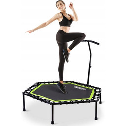 Trampolina Fitness OneTwoFit z Regulowanym Uchwytem 109cm Domowa