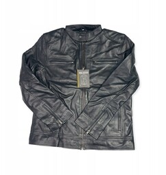 Skórzana kurtka damska ramoneska REAL LEATHER L