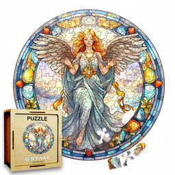 Puzzle Drewniane Anioł 208 el. Układanka dla Dorosłych