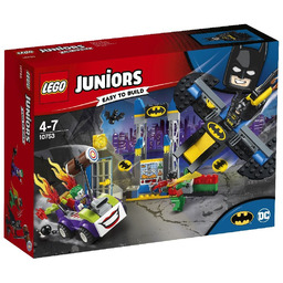 LEGO Juniors, klocki Atak Jokera na jaskinię Batmana,