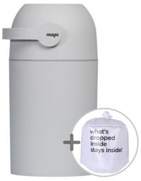 Magic, Kosz na zużyte pieluchy, Szary