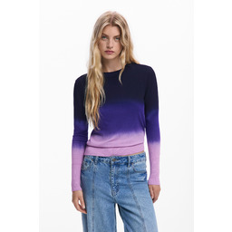 Cienki sweter cieniowany