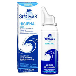 Sterimar Higiena Nosa Woda morska do nosa, spray,