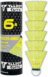 Talbot-Torro badminton Shuttlecock Tech 450, żółty/zielony