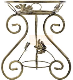 KWIETNIK METALOWY NA KWIATY 40cm (1 donica)