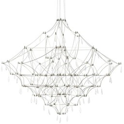 Lampa wisząca CONSTELATION 100 - LED, stal szczotkowana