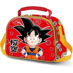 Dragon Ball Kintoun-torba na lunch, czerwona, 25,5 x