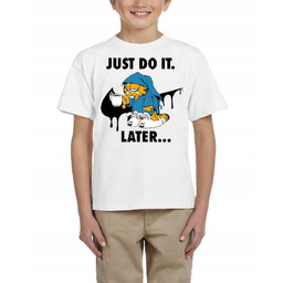 0770 Koszulka Dziecięca Garfield Just Do It 128
