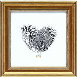 20 x 20 złoty kolor z krawędzią