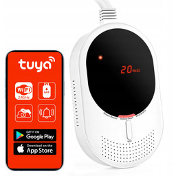 Smart Czujnik Czadu Tlenku Węgla Co Alarm Certyfikowany
