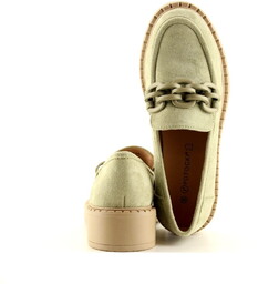 Damskie Mokasyny Na Grubej Podeszwie Z Łańcuchem Potocki