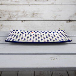 Tacka ceramiczna 30x16,5cm, Bolesławiec