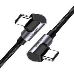 UGREEN Kabel USB-C do USB-C kątowy PD 3A