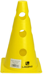 Legend Pachołek z otworami 23 cm żółty