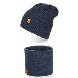 Zestaw zimowy Brdrene 103123 granatowy