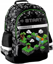 Plecak Szkolny Minecraft Dla Chłopaka Piksele Pixel Game