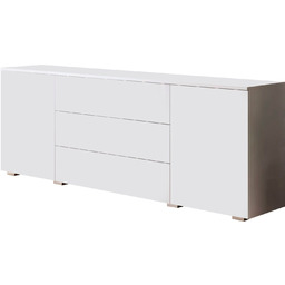 dwudrzwiowa Komoda Paris 150 cm szuflady półki