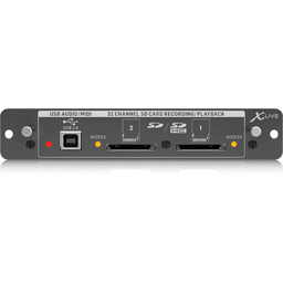 X-Live 32-kanałowa karta rozszerzeń do konsolet X32 Behringer