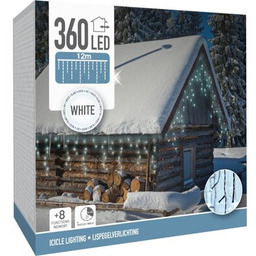 CHRISTMAS DECORATION Kurtyna dekoracyjna 810142 360 LED Sieciowe