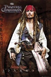 Piraci z Karaibów Jack Sparrow - plakat