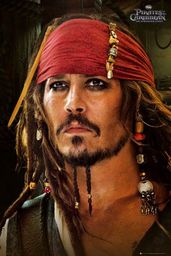 Piraci z Karaibów Johnny Depp Red Bandana -