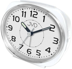 Budzik JVD SRP001.1 z płynącym sekundnikiem