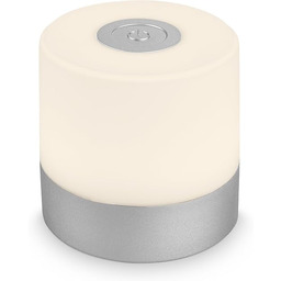 BRILONER Mini lampka stołowa LED bezprzewodowa, Touch ściemniana,