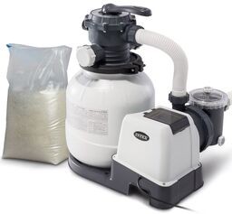 Pompa filtrująca piaskowa 7900 l/h, Intex, + piasek