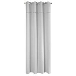 Eurofirany Zasłona gotowa defne 135x260 cm stalowy
