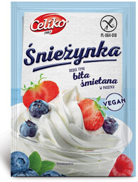 Celiko Bita śmietana śnieżynka wegańska bezglutenowa 50 g