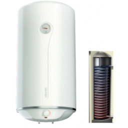 Zasobnik ciepłej z wężownicą c.w.u. 80L + grzałka