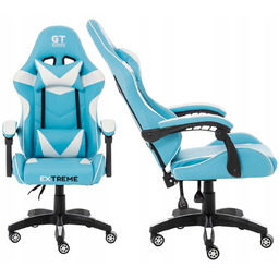 Fotel Gamingowy do biurka Extreme Gt Light Blue,