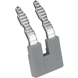 Mostek wtykowy grzebieniowy 2-torowy do złączek szynowych PC2.5