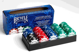 Zestaw żetonów Bicycle Poker Chips - USPC