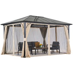 Nowoczesna altana ogrodowa Santiago Premium 3x3,6 m Garden