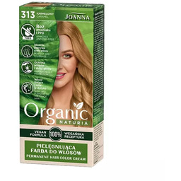 Joanna Naturia Organic Pielęgnująca farba do włosów karmelowy