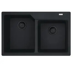 Franke Urban UBG 620-36-33 Granitowy Czarny mat Ociekacz