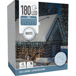 CHRISTMAS DECORATION Kurtyna dekoracyjna 810203 180 LED Sieciowe