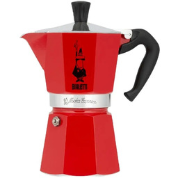 Kawiarka ciśnieniowa Bialetti Moka Express 6tz czerwona