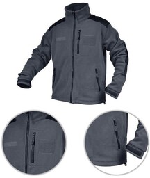 Texar Bluza sportowa Polar sportowyowa ECWCS II Szary