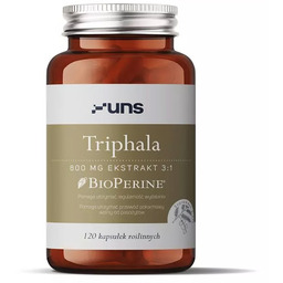 UNS Triphala 800mg Ekstrakt 3:1 120vegcaps