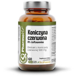 PHARMOVIT Koniczyna Czerwona 8% Izoflawonów, 60 kaps.