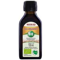 Olej arganowy tłoczony na zimno BIO 100 ml