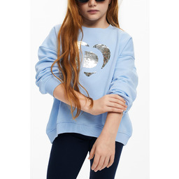 Desigual Bluza z lustrzanym logo