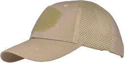 Czapka z daszkiem baseball siateczka MESH piaskowa CAMO