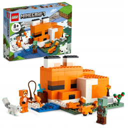 LEGO Minecraft - Siedlisko Lisów (21178) KLOCKI PREZENT